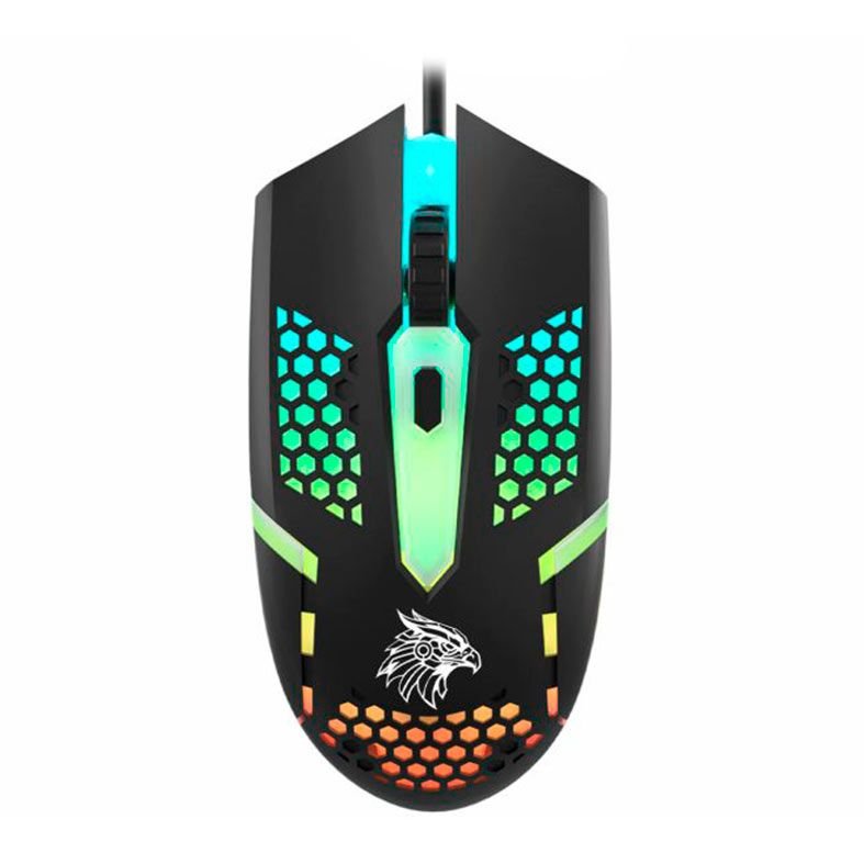 Mouse Gamer K-Mex M44J RGB 2400DPI