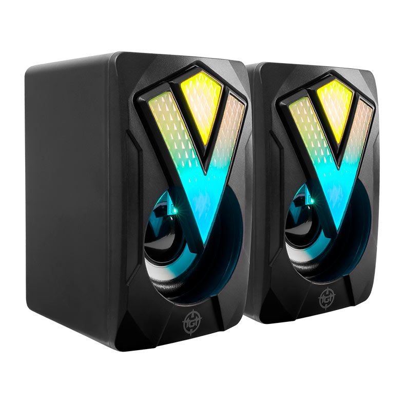 Caixa de Som TGT Spheris Rainbow 2x3W RMS