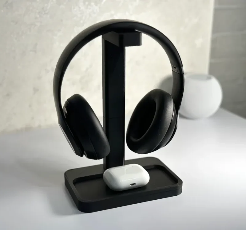 Suporte Headset com Porta Objetos