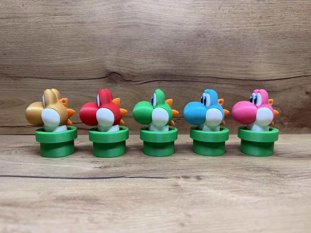 Yoshi Clickers - Chaveiro Click Fidget 3D - Image 2