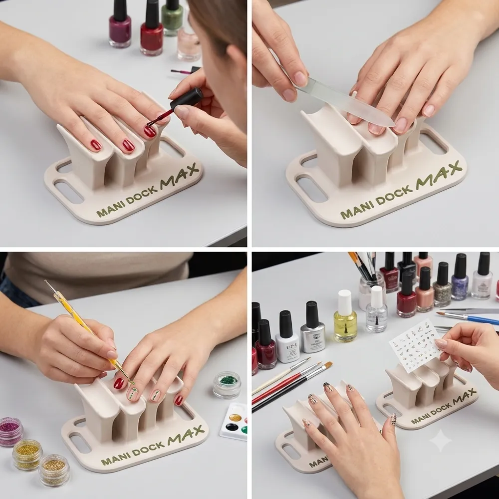 Mani Dock MAX - Estação Definitiva de Esmaltação com Apoio Ergonômico - Image 2