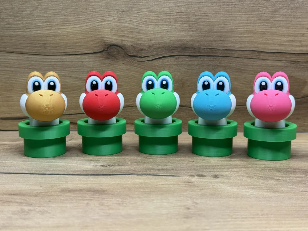 Yoshi Clickers - Chaveiro Click Fidget 3D - Image 3