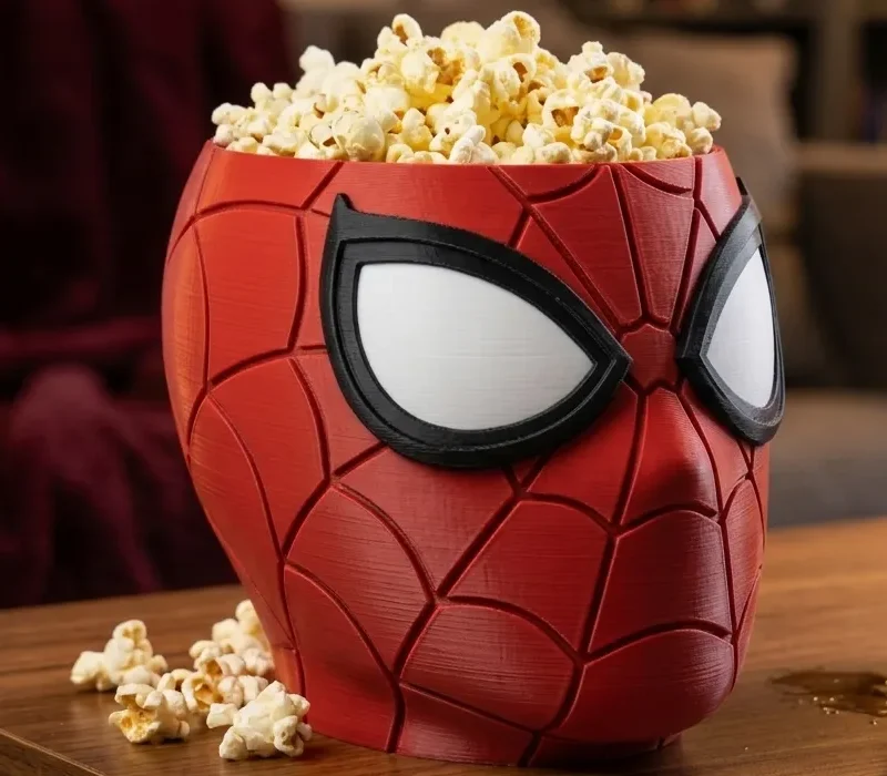 Balde de Pipoca Homem-Aranha