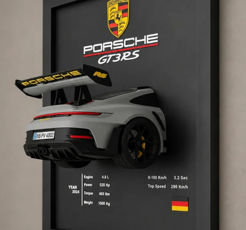 Quadro de Parede Porsche GT3 RS