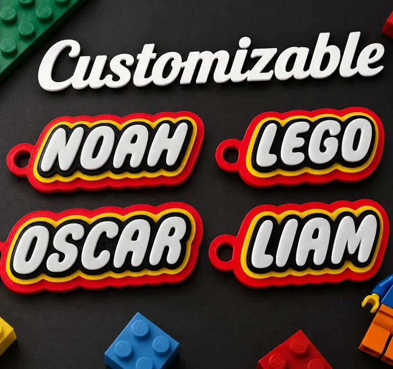 Chaveiro Personalizável LEGO