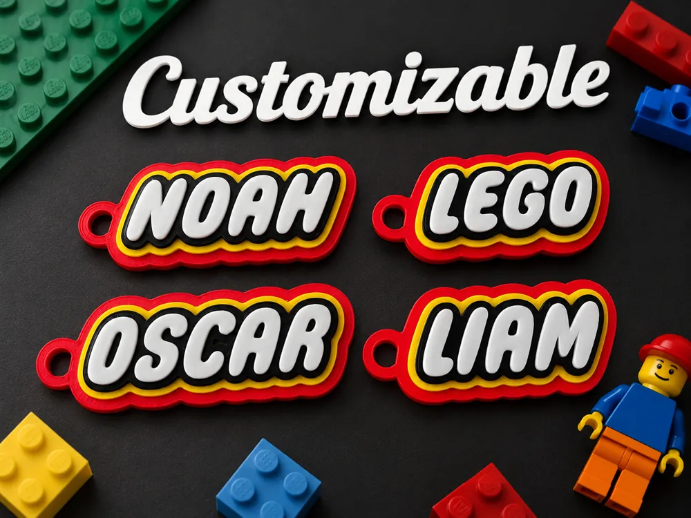Chaveiro Personalizável LEGO